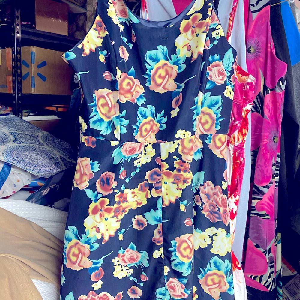 Floral Tank dress